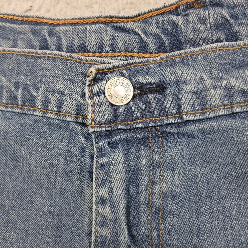 Levi's 559 Relaxed Straight Jeans‎ Mens 52x32 Light Wash Blue Denim EUC